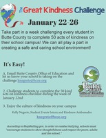 The Great Kindness Challenge - Jan 22 - 26, 2018