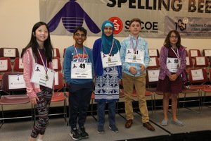 2017-2018 California State Junior High Spelling Bee Championship
