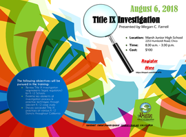 Title IX Investigation Training