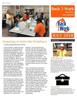 Back 2 Work July 2018 Newsletter