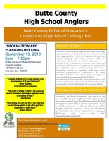 Join the Butte County High School Angler's Club