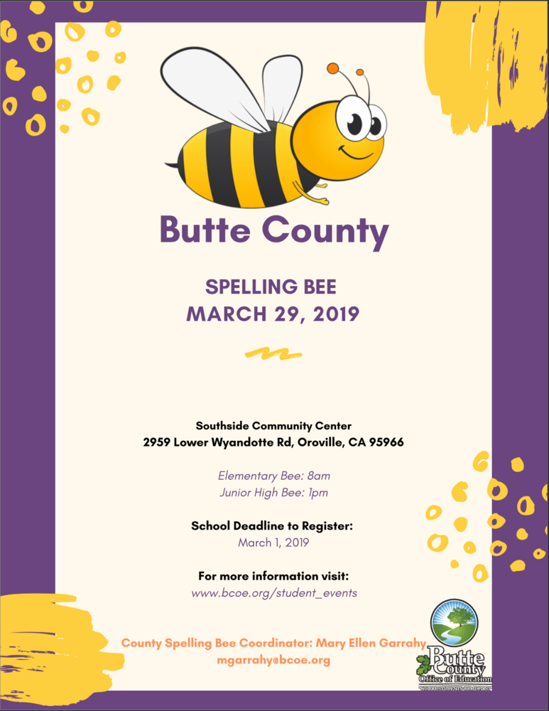 County Spelling Bee