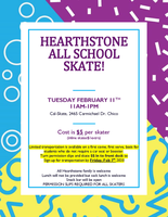 All School Skate 2/11/2020