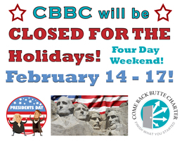 We will be closed for the 4 day weekend!