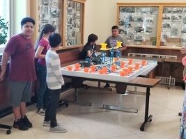 Sycamore Middle School students give VEX robotics presentation to Butte County Office of Education