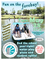Fun on the forebay! May 28th 11-2