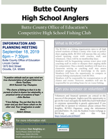 Join the Butte County High School Angler's Club