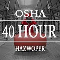 FREE Hazwoper 40 Training