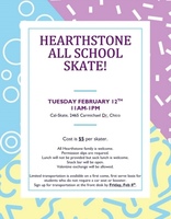 Feb 12th All School Skate