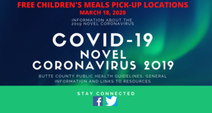 Free Children's Meals During School Closure March 19-27, 2020