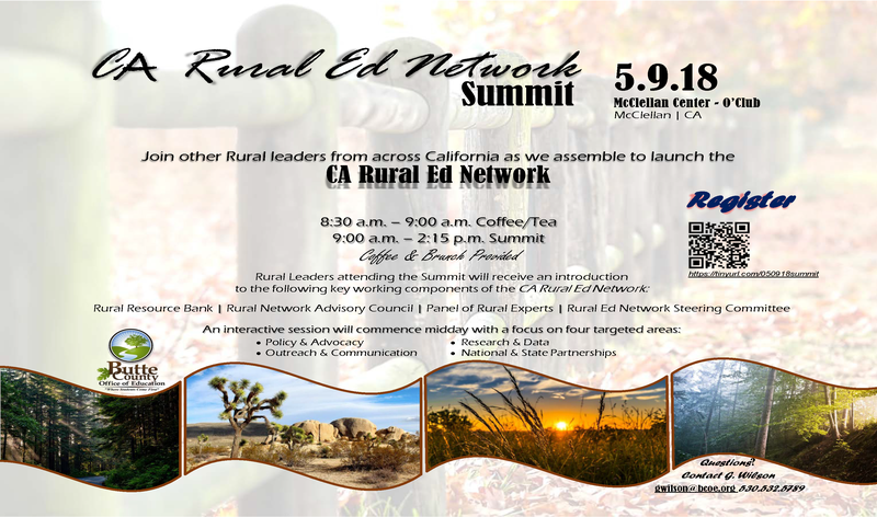 CA Rural Ed Network Summit