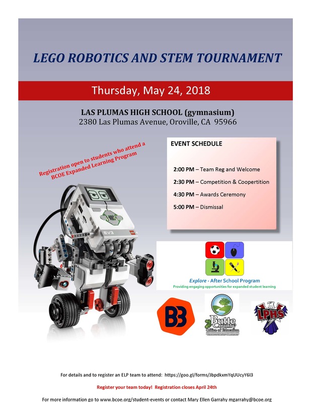 2018 Lego Robotics and STEM Tournament